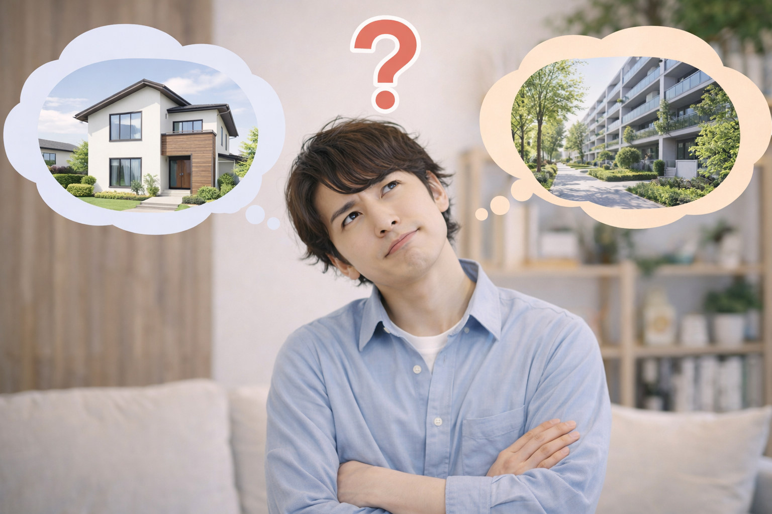 戸建とマンションの違いとは？暮らし方で考…