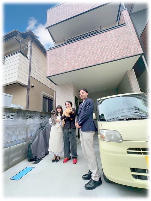 愛犬も一緒に、安心してくつろげる家。