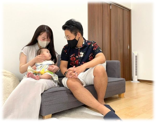 たっぷり陽が入り、天井も高くてとても開放的